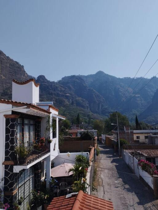Linda Casa En Tepoztlan Centro 1 Villa Eksteriør bilde